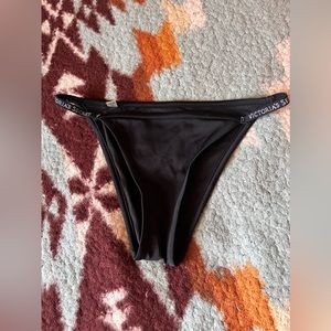 Victoria’s Secret Black Cheeky Bikini Bottoms